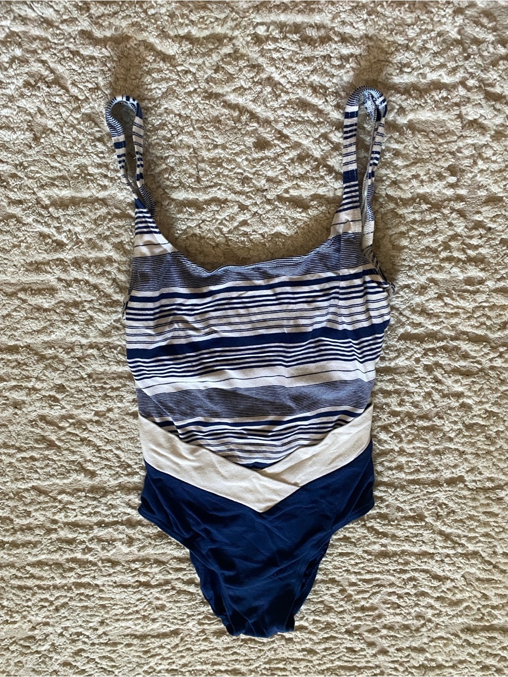 Vintage Jantzen Striped Swimsuit